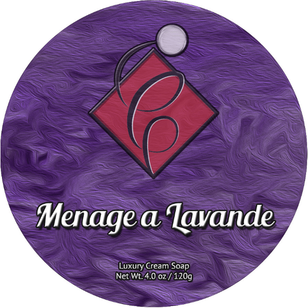 Catie's Bubbles Menage a Lavande Shaving Collection Shaving Set Pasteur Pharmacy Shaving Soap 4oz