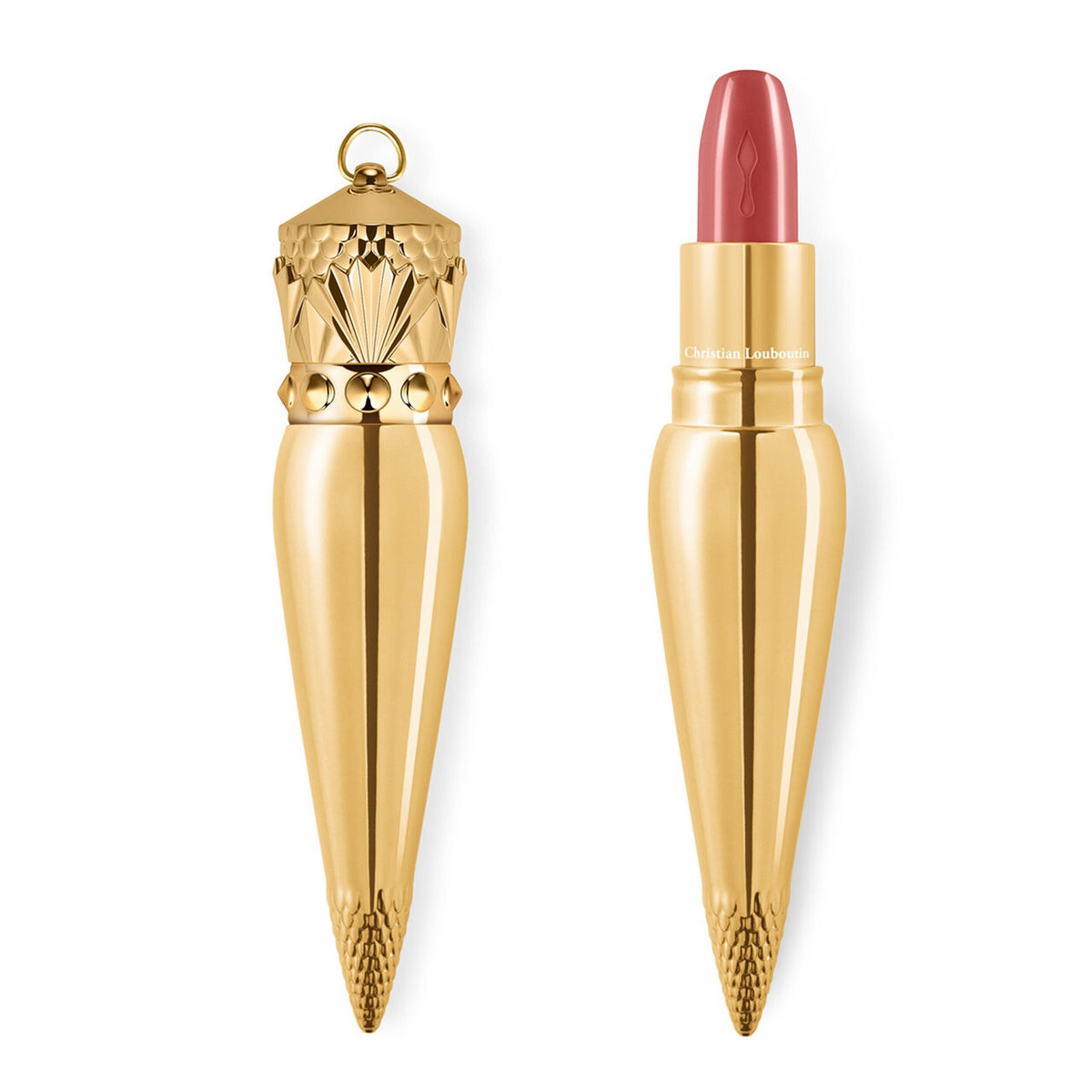 CHRISTIAN LOUBOUTIN 0.13 SILKY SATIN LIPSTICK BELLY BLOOM 011