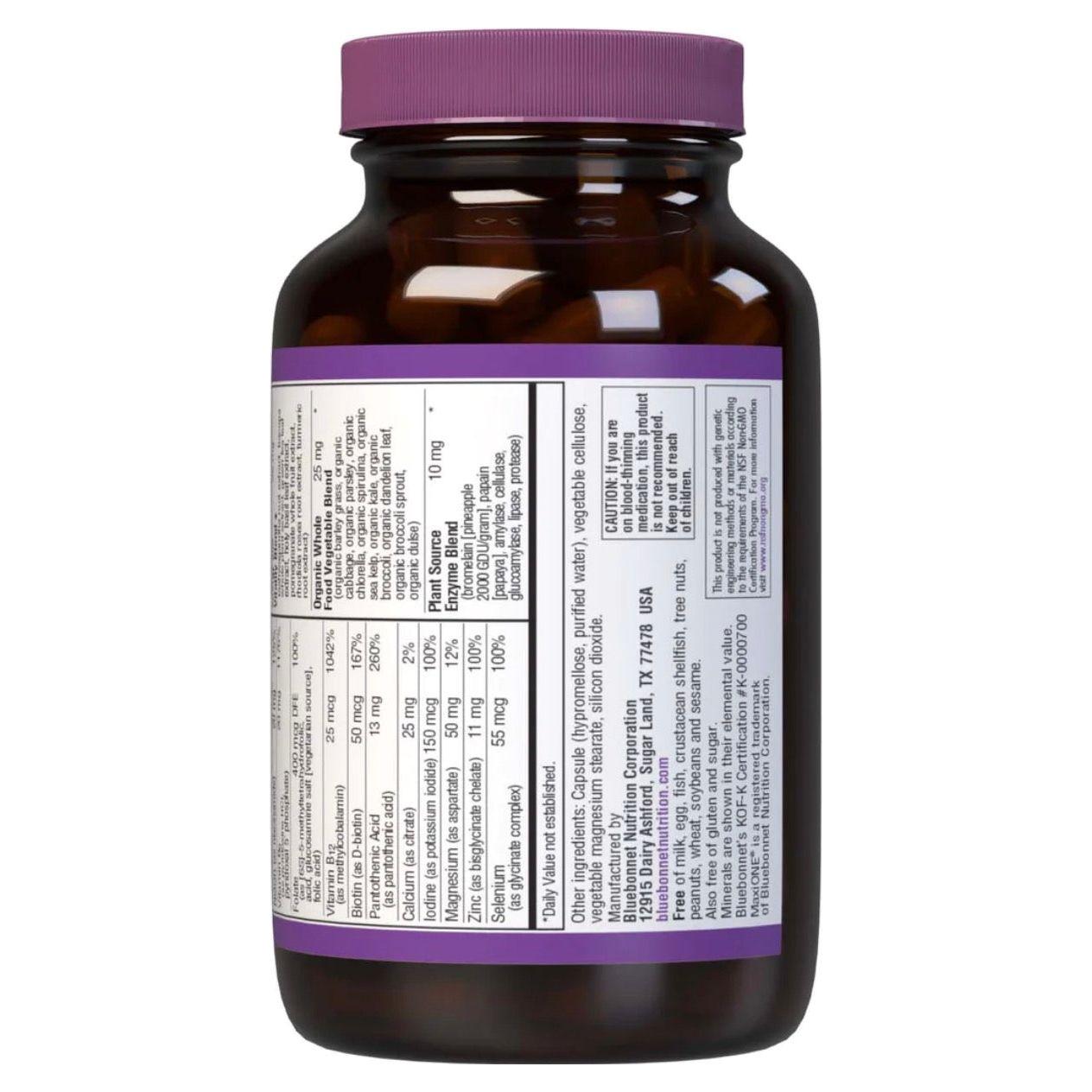 Bluebonnet Nutrition Maxi One Iron Free Formula 60 Caplets Vitamins & Supplements Pasteur Pharmacy