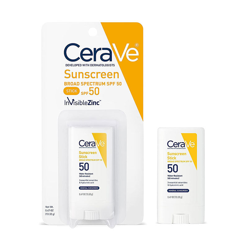 CeraVe Sunscreen Stick Broad Spectrum SPF 50 (13.32gm) Skin Care Pasteur Pharmacy