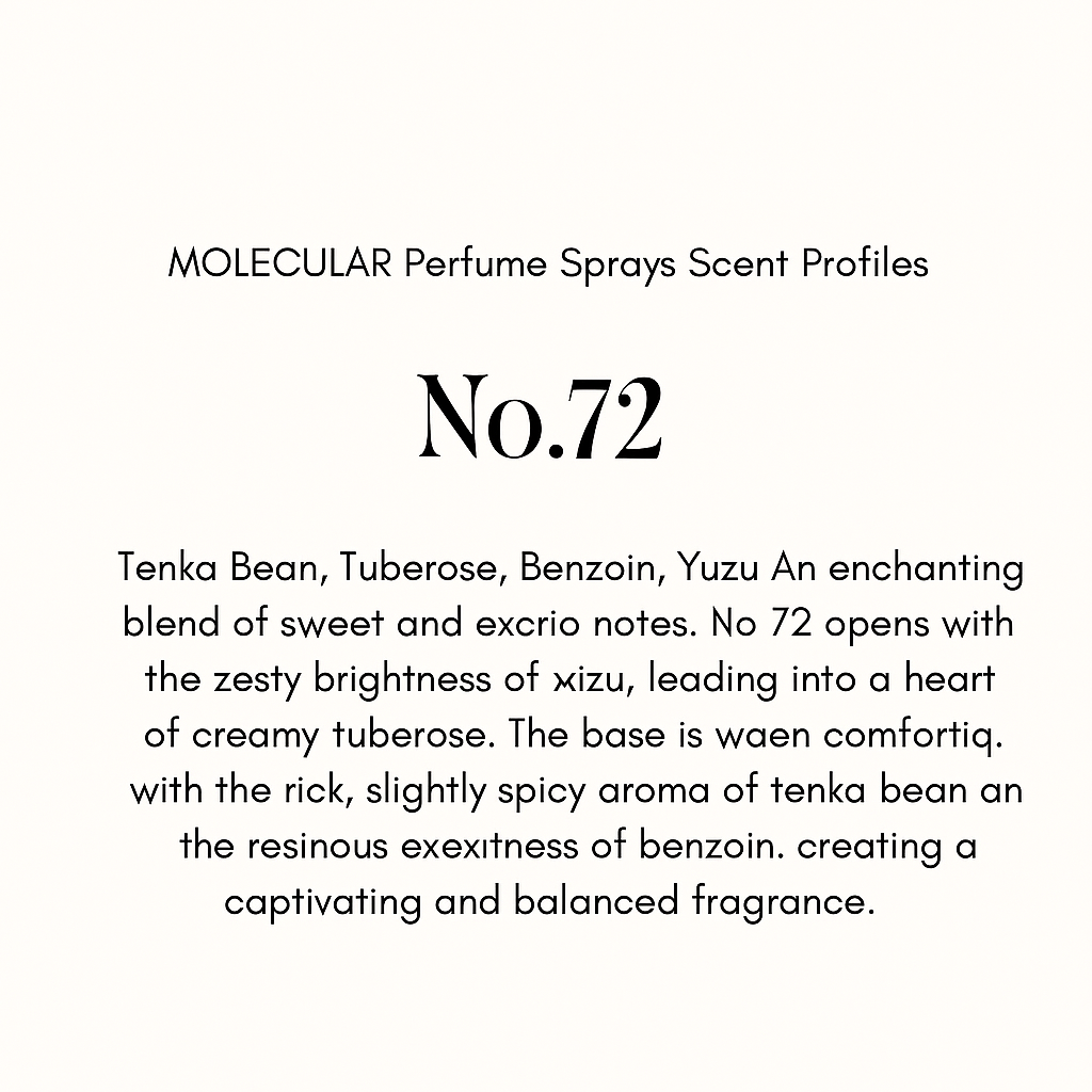 Buffalo Gal, MOLECULAR Clean Natural Perfume Sprays, 30ml/1oz