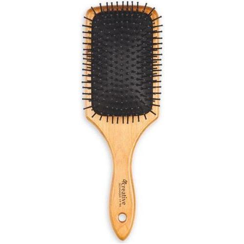 Eco-Friendly Wood Paddle Nylon Hair Brush Hair Brush Pasteur Pharmacy CP-WL Birchwood