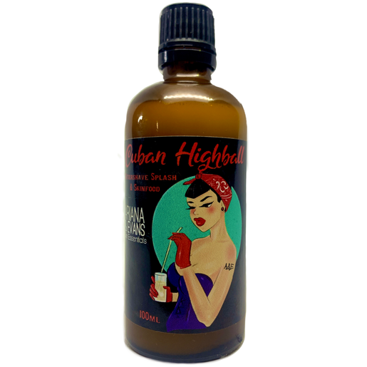 Ariana & Evans Cuban Highball Shaving Collection Shaving Set Pasteur Pharmacy Aftershave Splash 100ml