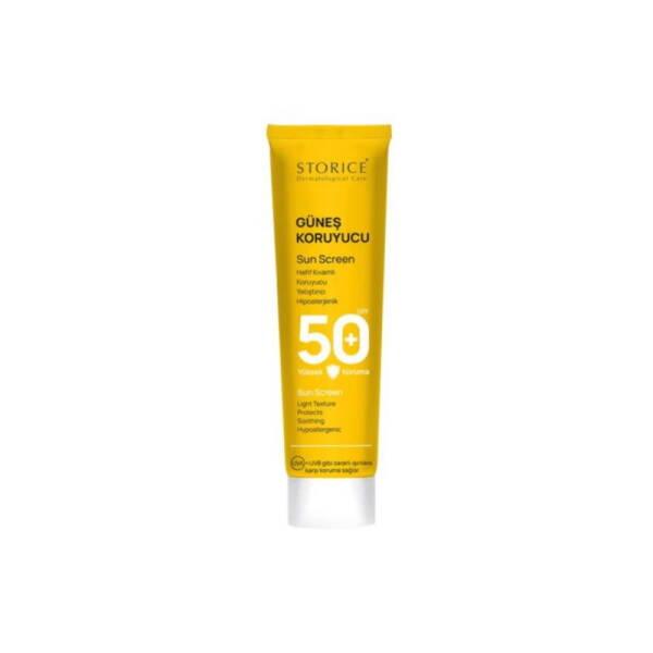 Storice SPF50+ Paraben-Free Water-Resistant Sunscreen for Sensitive Skin - Moisturizing & UVA/UVB Protection