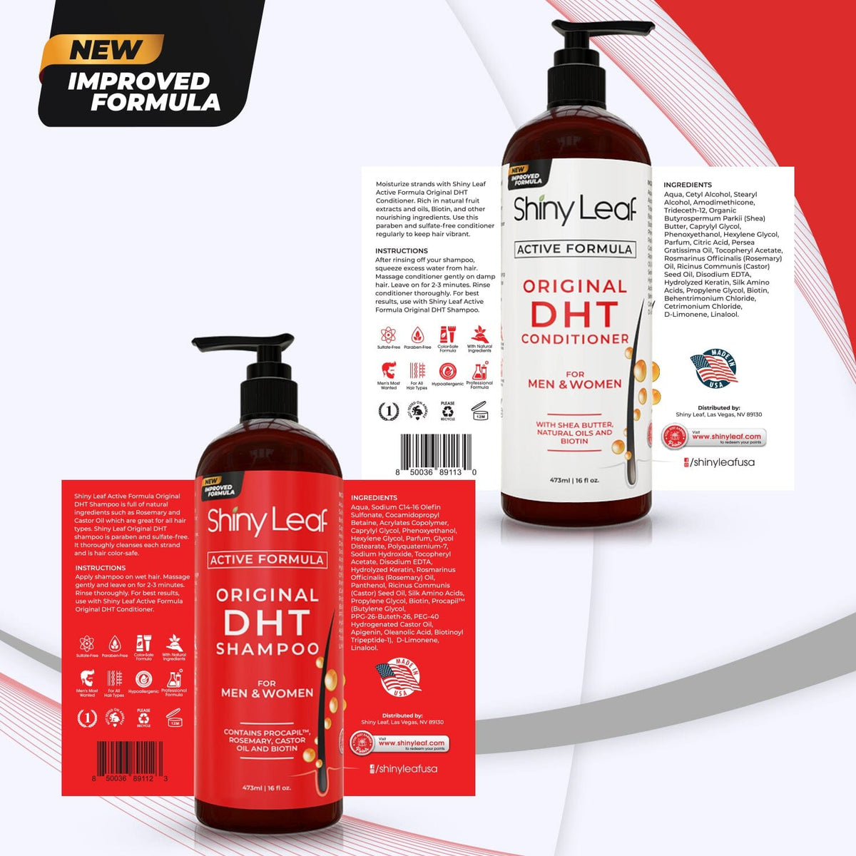 DHT Blocker Conditioner with Castor Oil & Biotin — 16 oz
