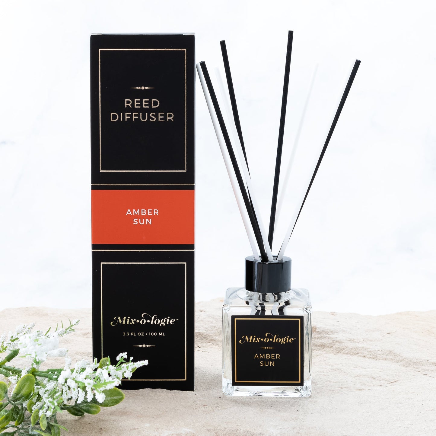 Amber Sun | Reed Diffuser Reed Diffuser MIXOLOGIE