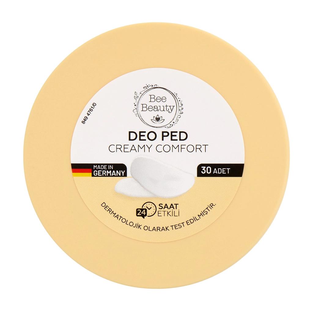 Lingettes déodorantes Bee Beauty Creamy Comfort, paquet de 30