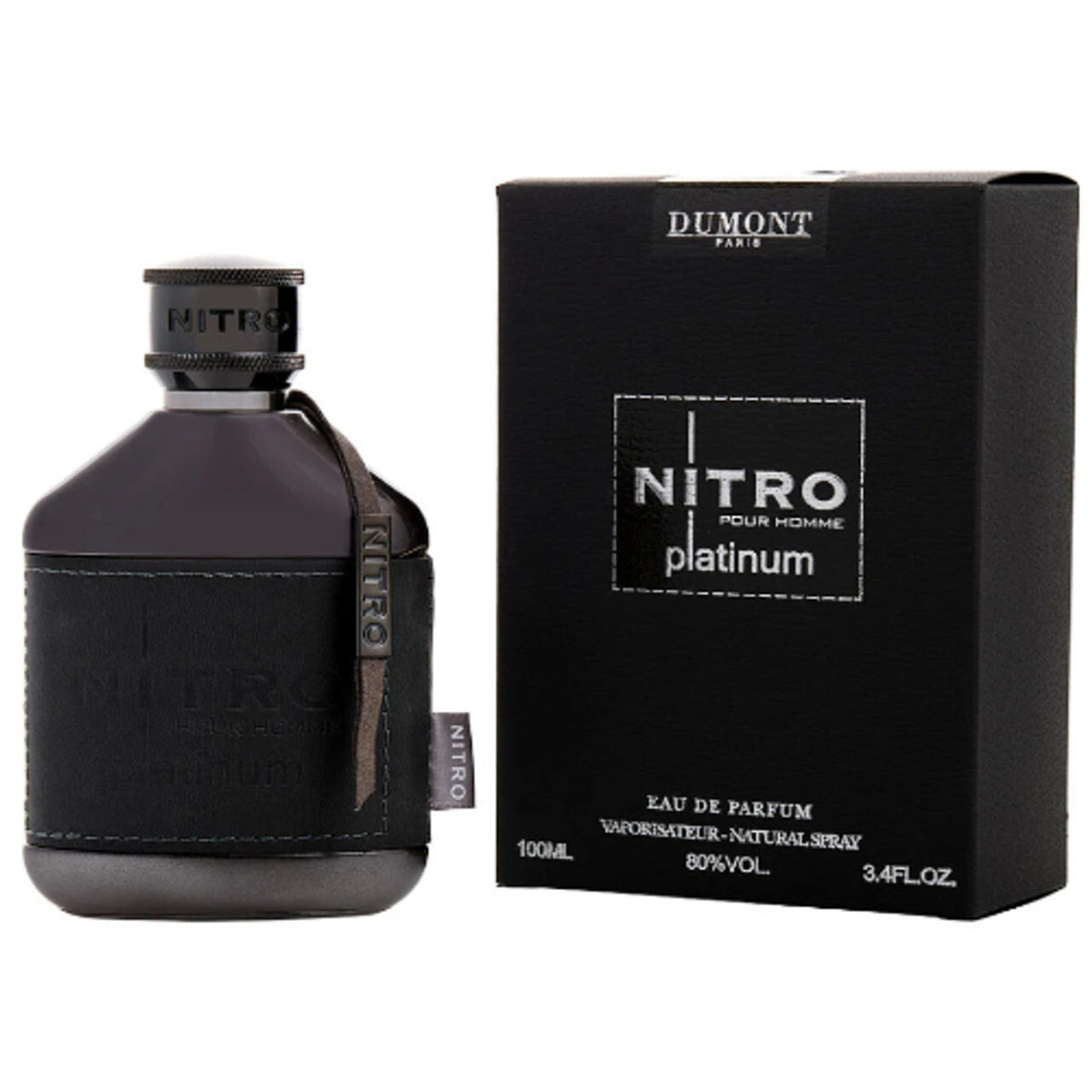 NITRO PLATINUM DUMONT PARIS POUR HOMME 3.4 EAU DE PARFUM SPRAY