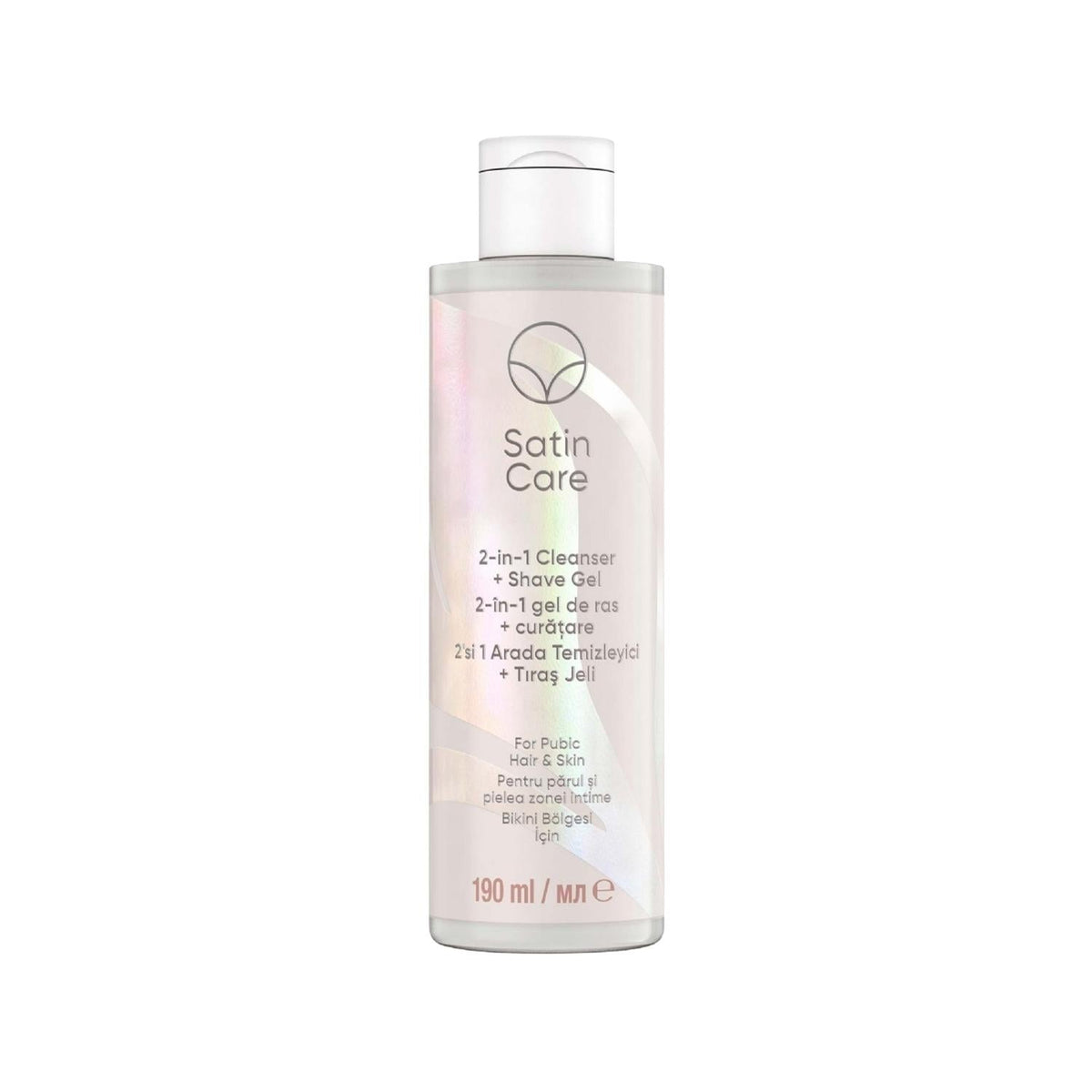 Gillette Venus Satin Care Shaving Gel & Cleaner for Bikini Area - 6.43 fl oz, Gentle Care for Sensitive Skin