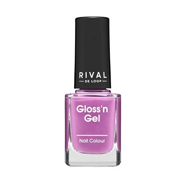 Rival de Loop Nail Polish Gloss'n Gel No.11 - Long Lasting Nail Gloss Polish with High Coverage & Shiny Finish