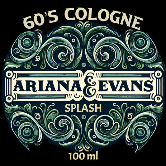 Ariana & Evans 60's Cologne Shaving Collection Shaving Set Pasteur Pharmacy Aftershave Splash 100ml