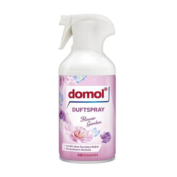 Domol Air Freshener Spray - Flower Garden Scent, 8.45 fl oz - Eliminates Odors, Freshens Indoor Spaces
