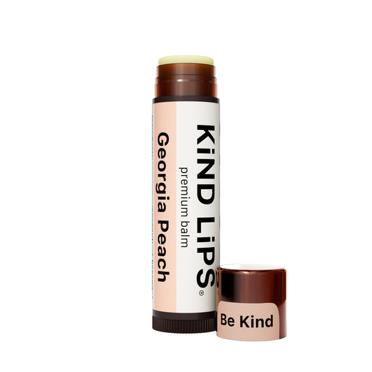 Kind Lips Georgia Peach Organic Lip Balm Lip Balm Kind Lips