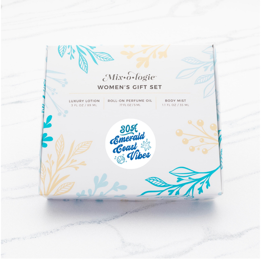 30A Emerald Coast Vibes | Gift Set Trio Box Gift Set MIXOLOGIE