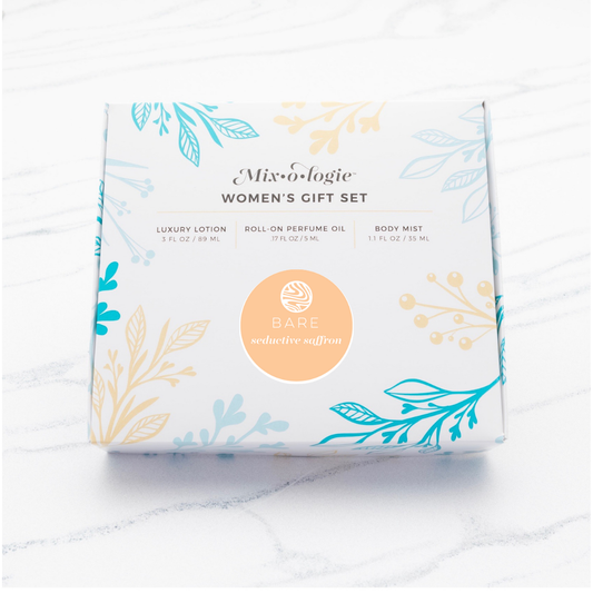 Bare (Seductive Saffron) | Gift Set Trio Box Gift Set MIXOLOGIE