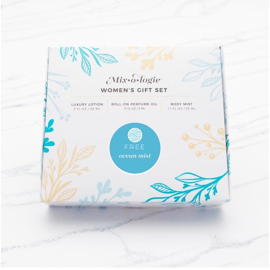 Free (Ocean Mist) | Gift Set Trio Box Gift Set MIXOLOGIE