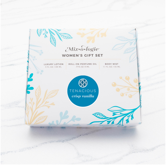 Tenacious (crisp vanilla) | Gift Set Trio Box Gift Set MIXOLOGIE