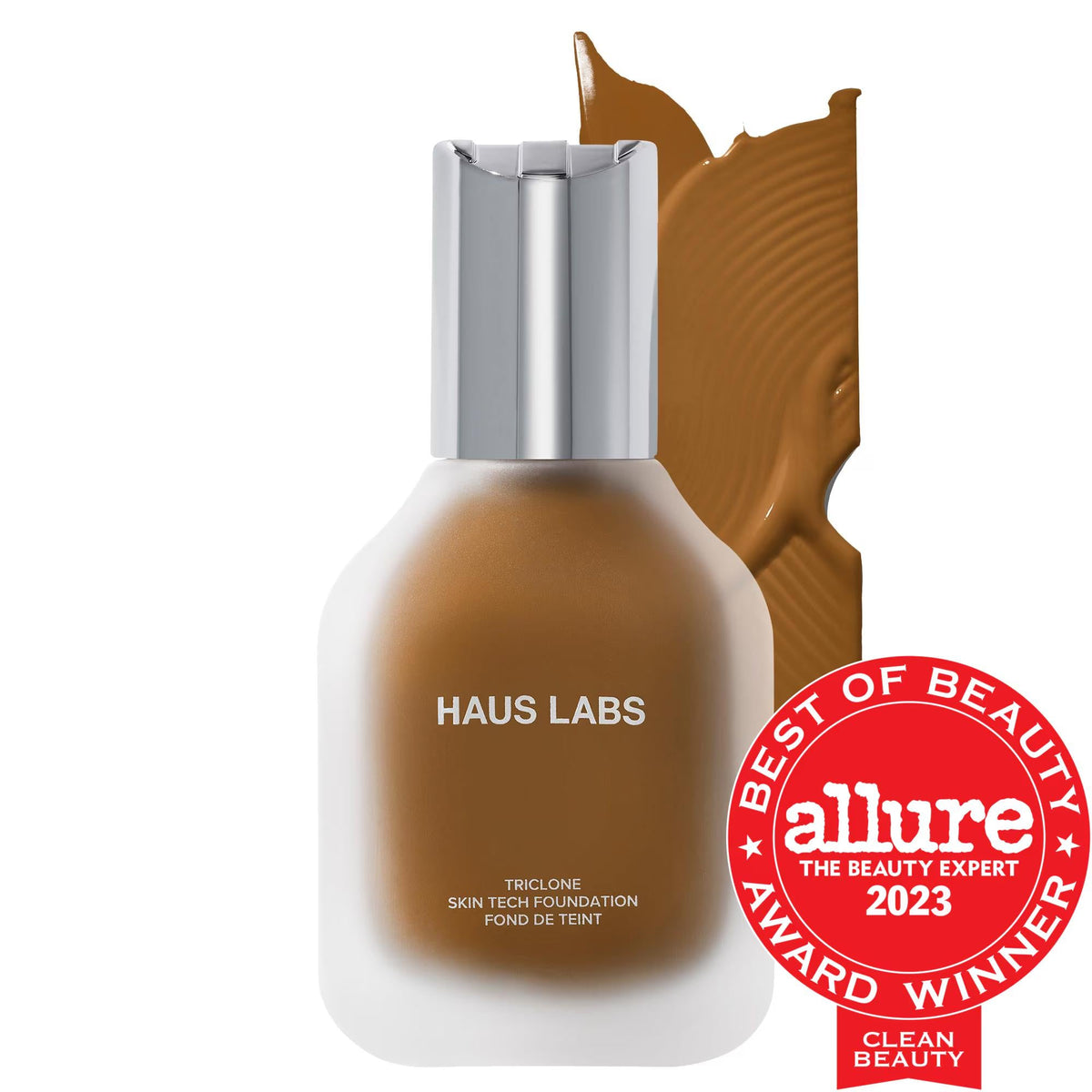 Triclone Skin Tech: Medium Coverage Foundation with Fermented Arnica - Redness Reducing, Vegan & Non-Comedogenic - Natural Luminous Finish