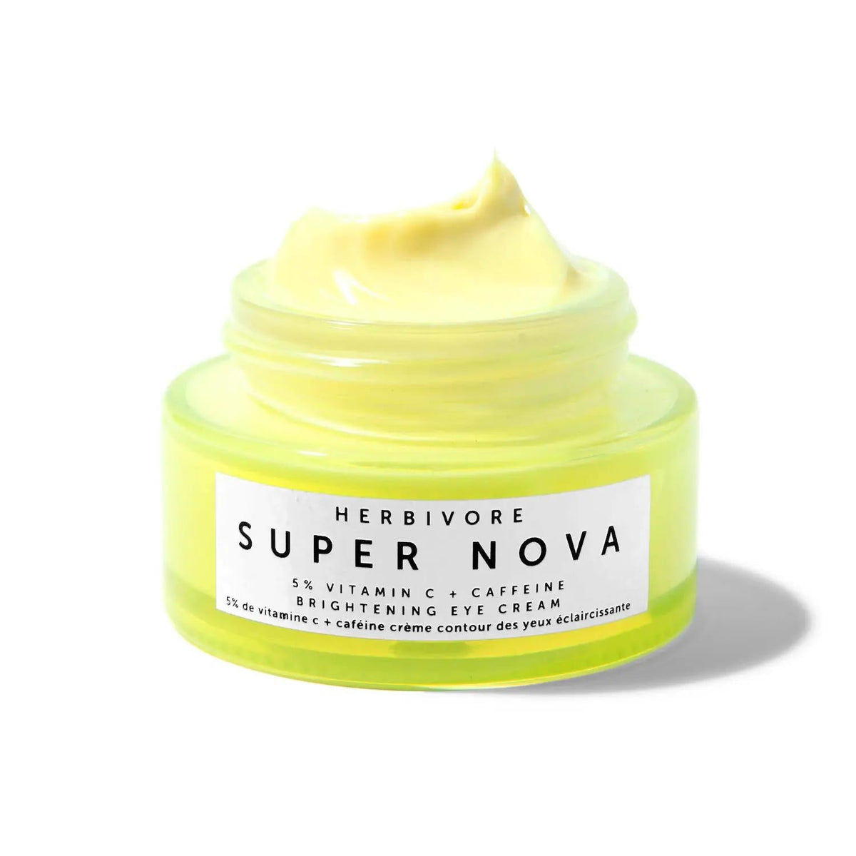 Super Nova Vitamin C Eye Cream - Brightening & Anti-Puffiness Eye Treatment with 5% THD Vitamin C, Caffeine & Turmeric
