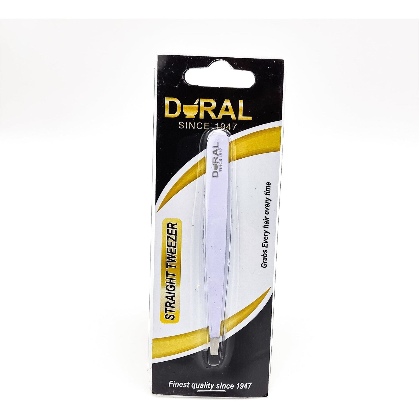 Dural Straight Tweezer White Tweezers Pasteur Pharmacy