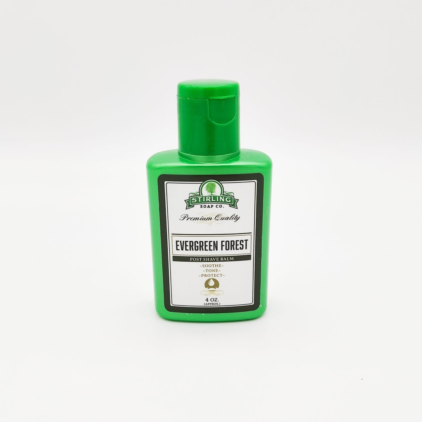 Stirling Soap Co. Evergreen Forest Shaving Collection Shaving Set Pasteur Pharmacy Post Shave Balm 4oz