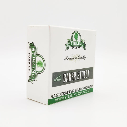 Stirling Soap Co. Baker Street Shampoo Bar 3.8 Oz Shampoo Bar Pasteur Pharmacy