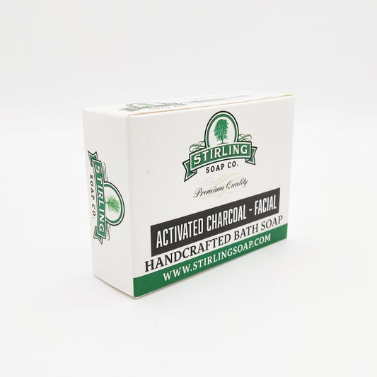 Stirling Soap Co. Activated Charcoal - Facial Bath Soap 5.5 Oz Facial Bath Soap Pasteur Pharmacy