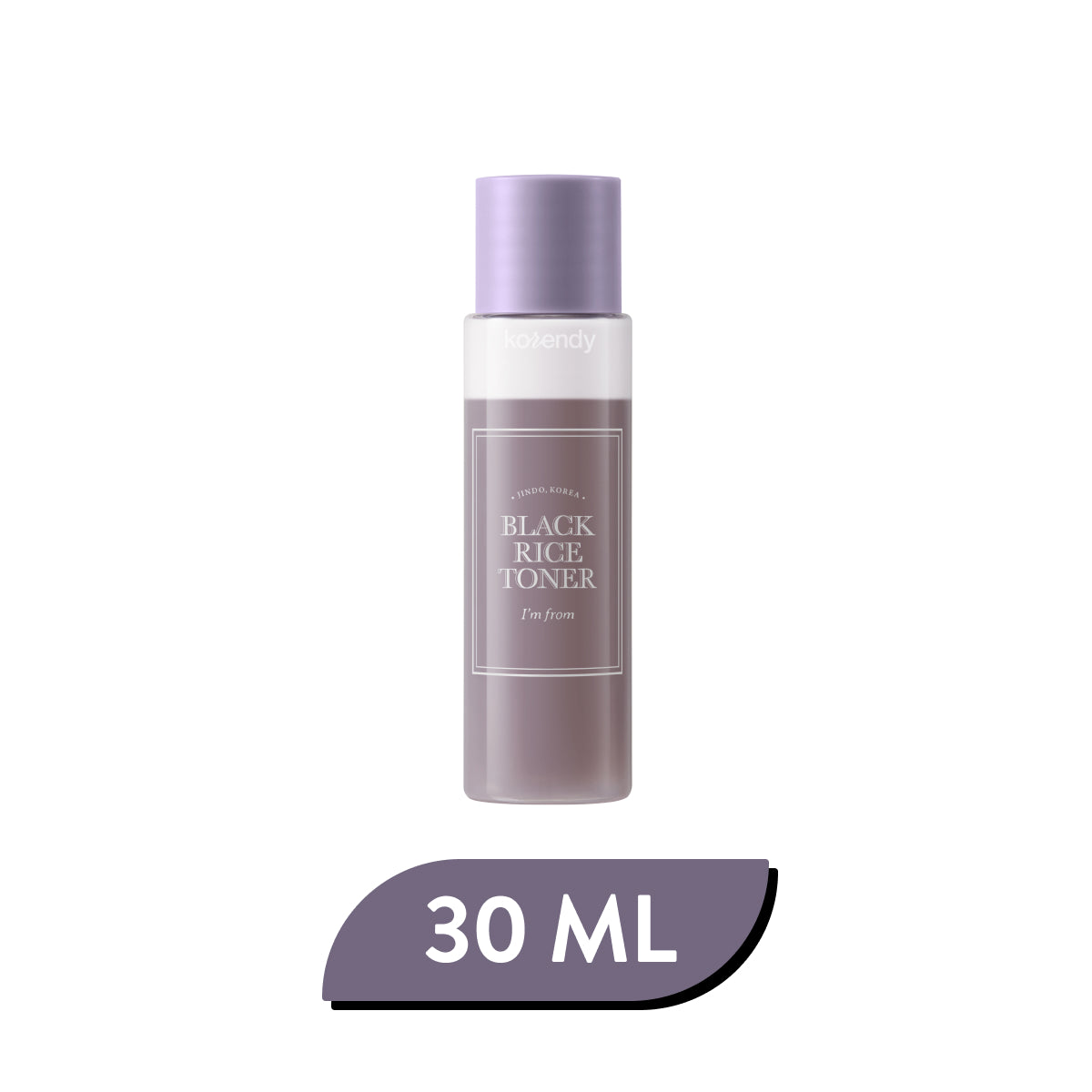 I'm From Black Rice Toner Eau équilibrante pour le visage 30 ml