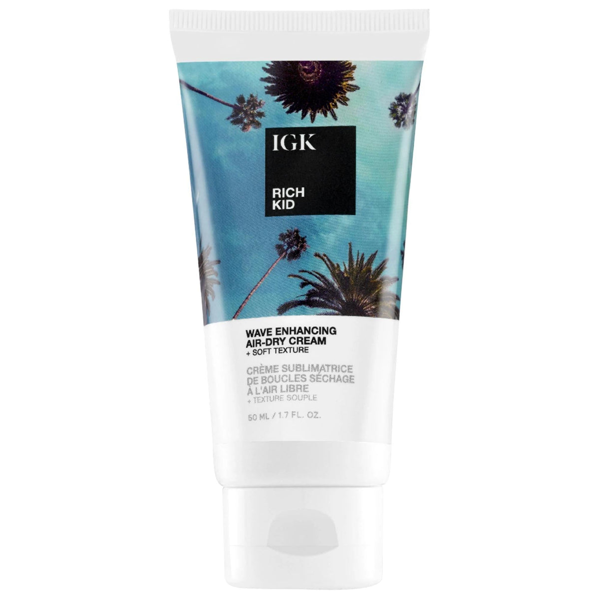 RICH KID Mini Coconut Oil Air-Dry Styling Cream: Frizz Control, Enhanced Natural Texture, Vegan & Cruelty-Free Hair Gel