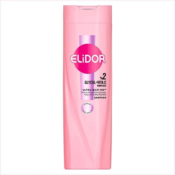 Elidor Ultra Shine Hair Care Shampoo - Intense Shine, Nourishment, and Repair for Dry, Damaged Hair