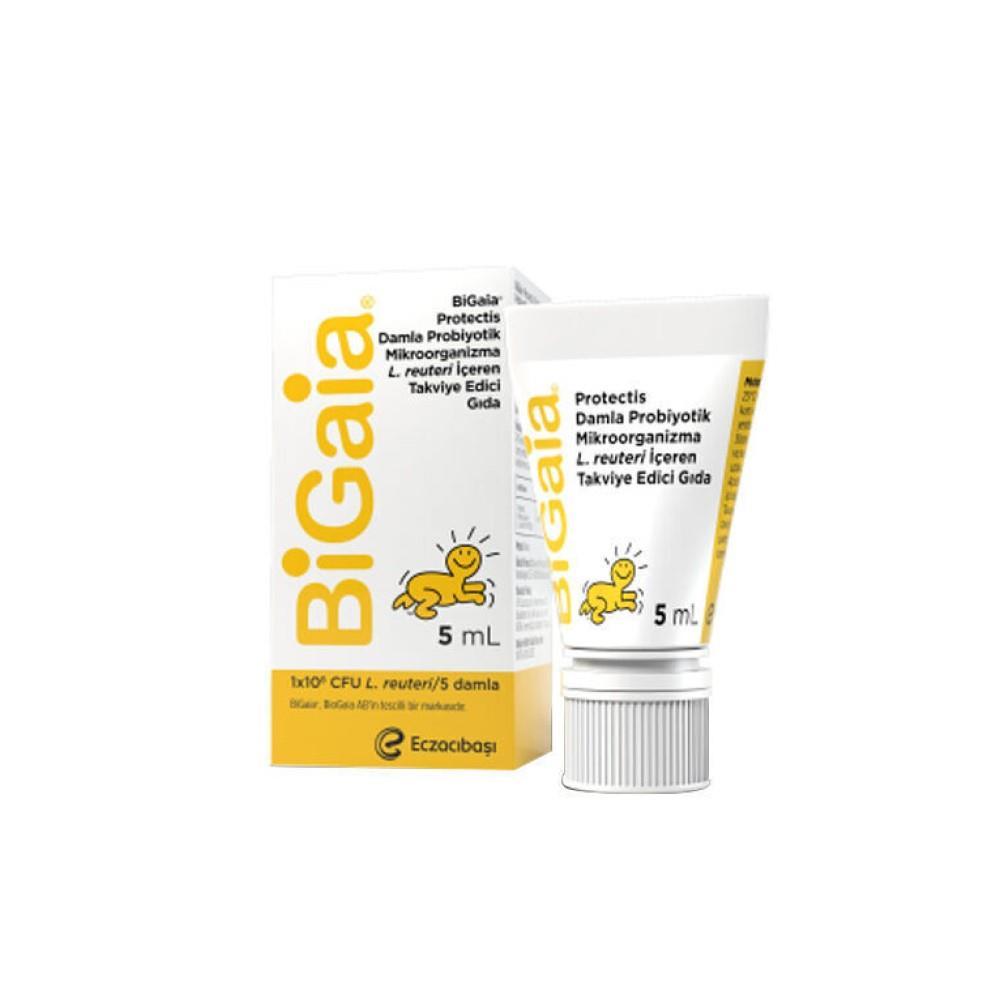 BiGaia Probiotic Drops with Vitamin D: Support Gut Health & Immune Function for Kids & Adults - Easy Liquid D Supplement