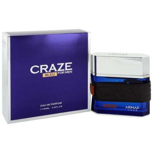 Armaf Craze Bleu Eau de Parfum Spray 3.4 oz for Men Men's Cologne Armaf