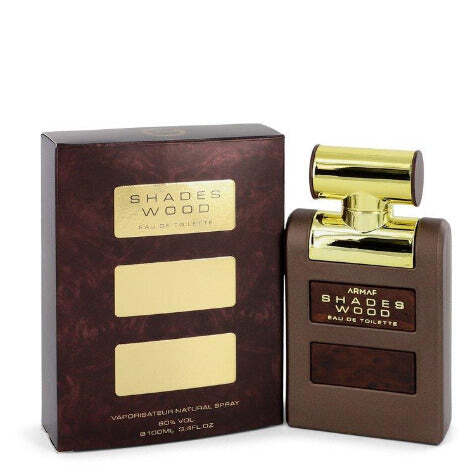 Armaf Shades Wood Eau de Toilette Spray 3.4 oz for Men Men's Cologne Armaf