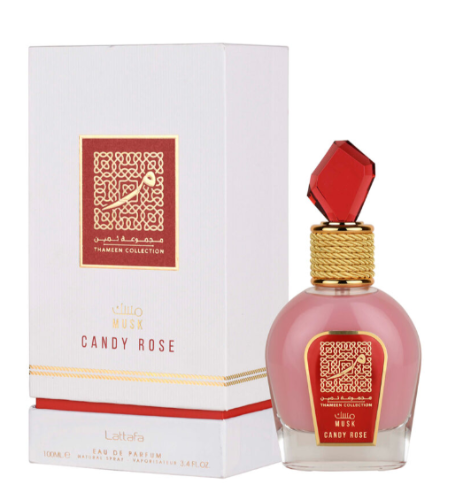 Lattafa Musk Candy Rose Thameen Collection Eau De Parfum Unisex Fragrance Lattafa