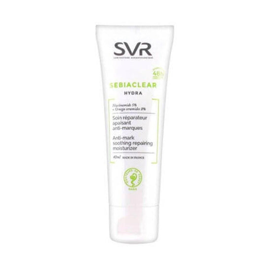 SVR Sebiaclear Soin Hydratant Anti-Imperfections : Hydrate et purifie les peaux à tendance acnéique | Crème visage non comédogène, 40ml
