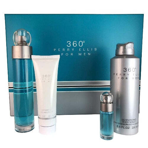 360 Men 4 Piece Gift Set Men's Gift Sets Perry Ellis