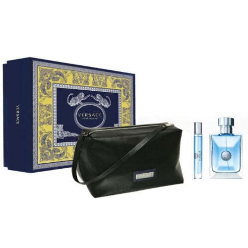 Versace Pour Homme 3 Piece Gift Set Perfume & Cologne Versace