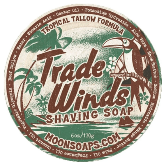 Moon Soaps Trade Winds Shave Soap 6 Oz Shave Soap Pasteur Pharmacy