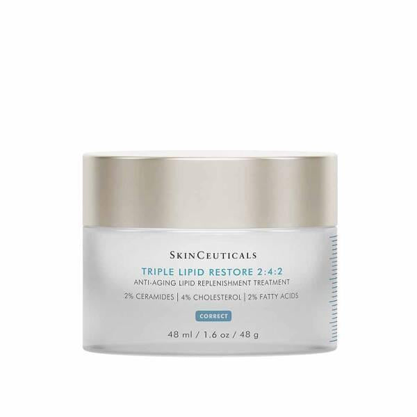 Skinceuticals Triple Lipid Restore 2:4:2 Anti-Aging Face Cream - Replenishes Lipids, Strengthens Skin Barrier, 48ml
