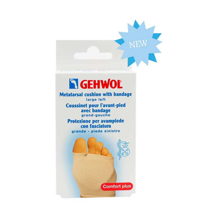 Gehwol Metatarsal Cushion With Bandage Left Medium Metatarsal Cushion Pasteur Pharmacy