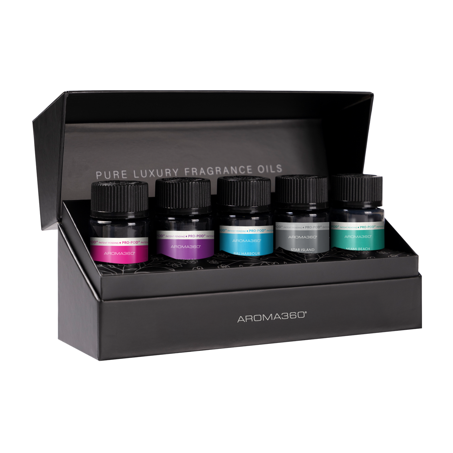 Aroma360 Miami Collection Pro-Pod Discovery Set Scent Oil Discovery Set Aroma360