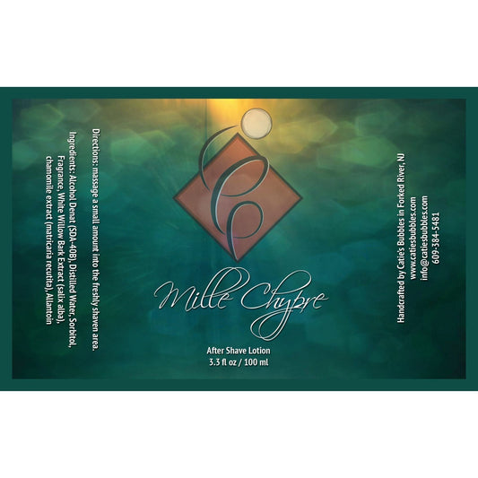 Catie's Bubbles Mille Chypre Shaving Collection Shaving Set Pasteur Pharmacy Aftershave 3.3oz