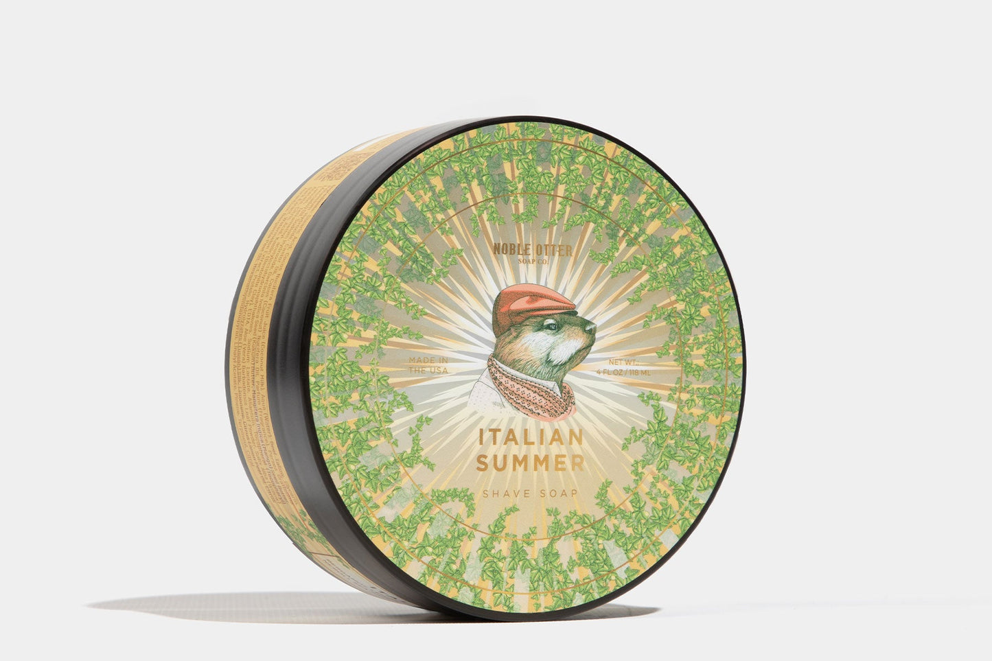 Noble Otter Italian Summer Shave Soap Shaving Soap Noble Otter