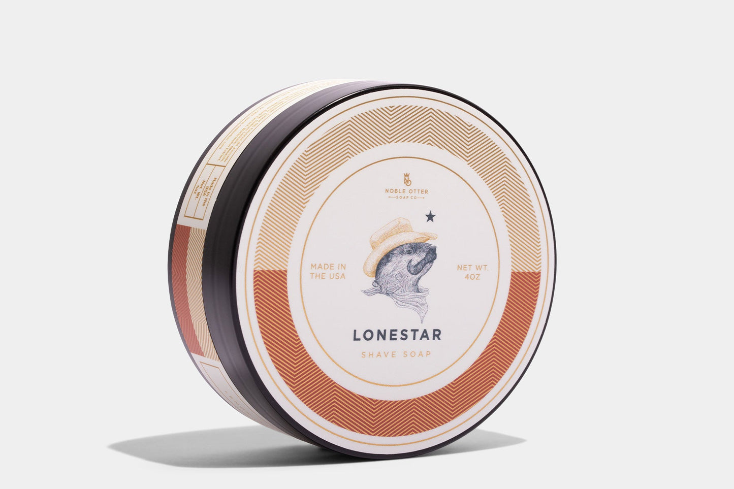 Noble Otter Lonestar Shave Soap Shaving Soap Noble Otter
