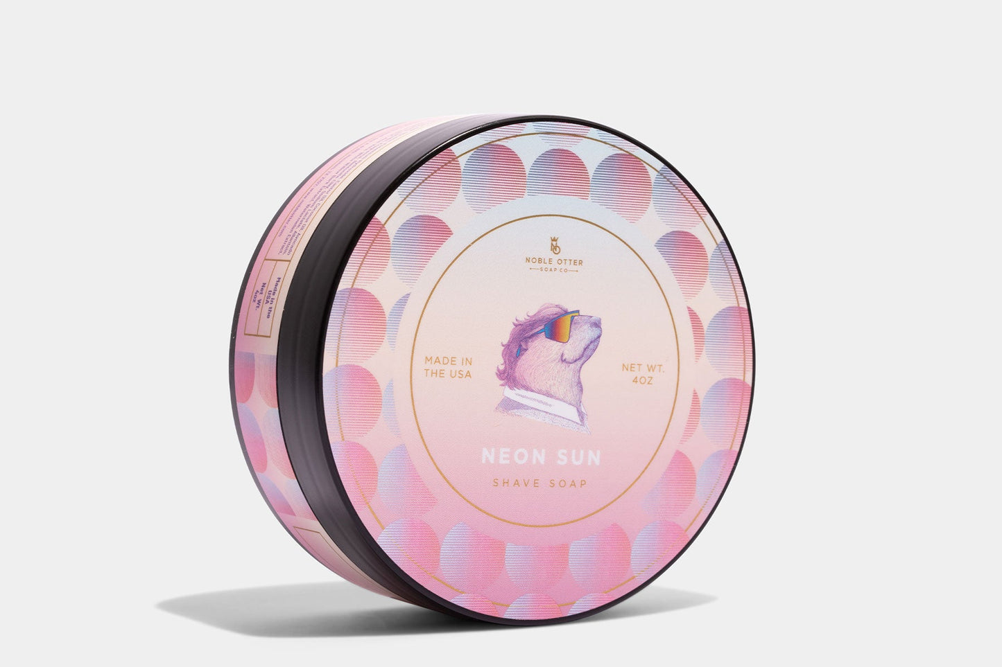 Noble Otter Neon Sun Shave Soap Shaving Soap Noble Otter