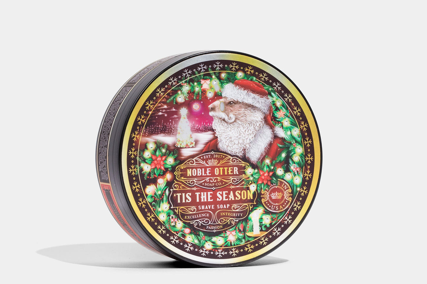 Noble Otter 'Tis the Season Shave Soap Shaving Soap Noble Otter