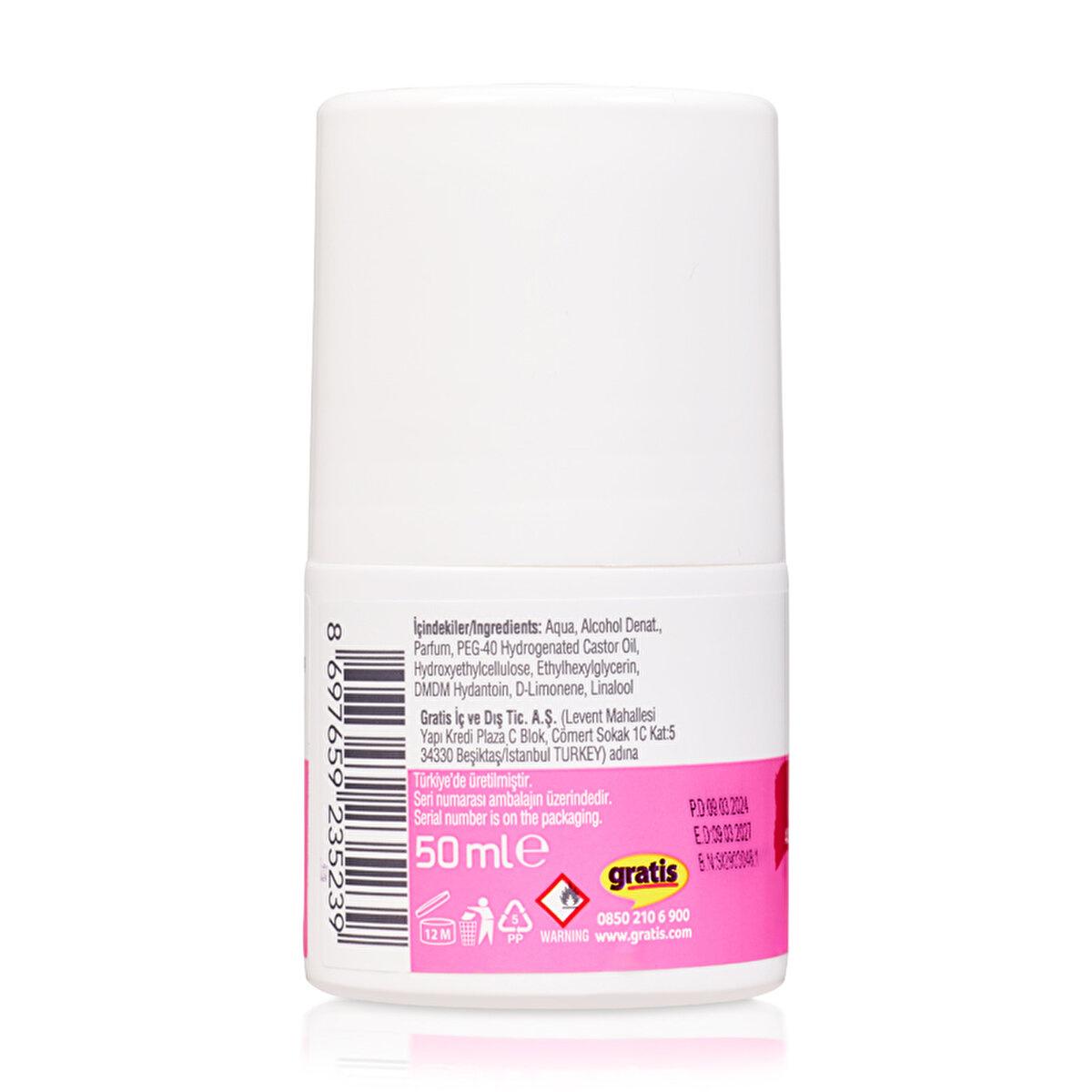 Bee Beauty Déodorant Anti-Transpirant Roll-On Floral - 50 ml | Sans aluminium, parfum rafraîchissant