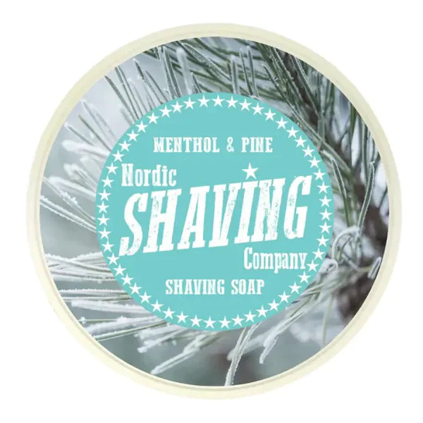 Nordic Shaving Company Menthol & Pine Shaving Soap 4 oz Shaving Soap Pasteur Pharmacy