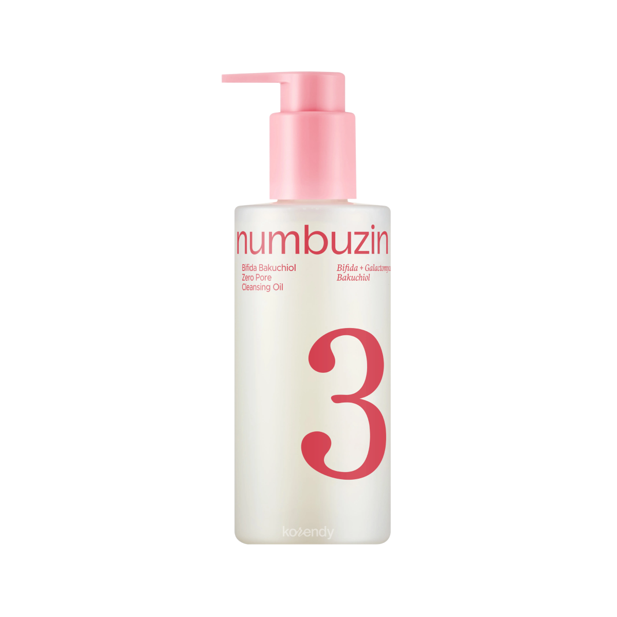 Numbuzin No.3 Bifida Bakuchiol Zero Pore Cleansing Oil 200ml