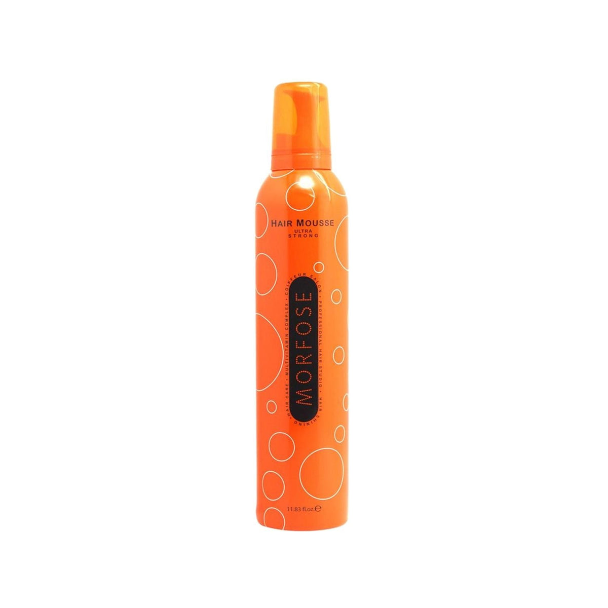 Morfose Ultra Strong Orange Hair Mousse 350ml - Strong Hold Styling for Lasting Hairstyles